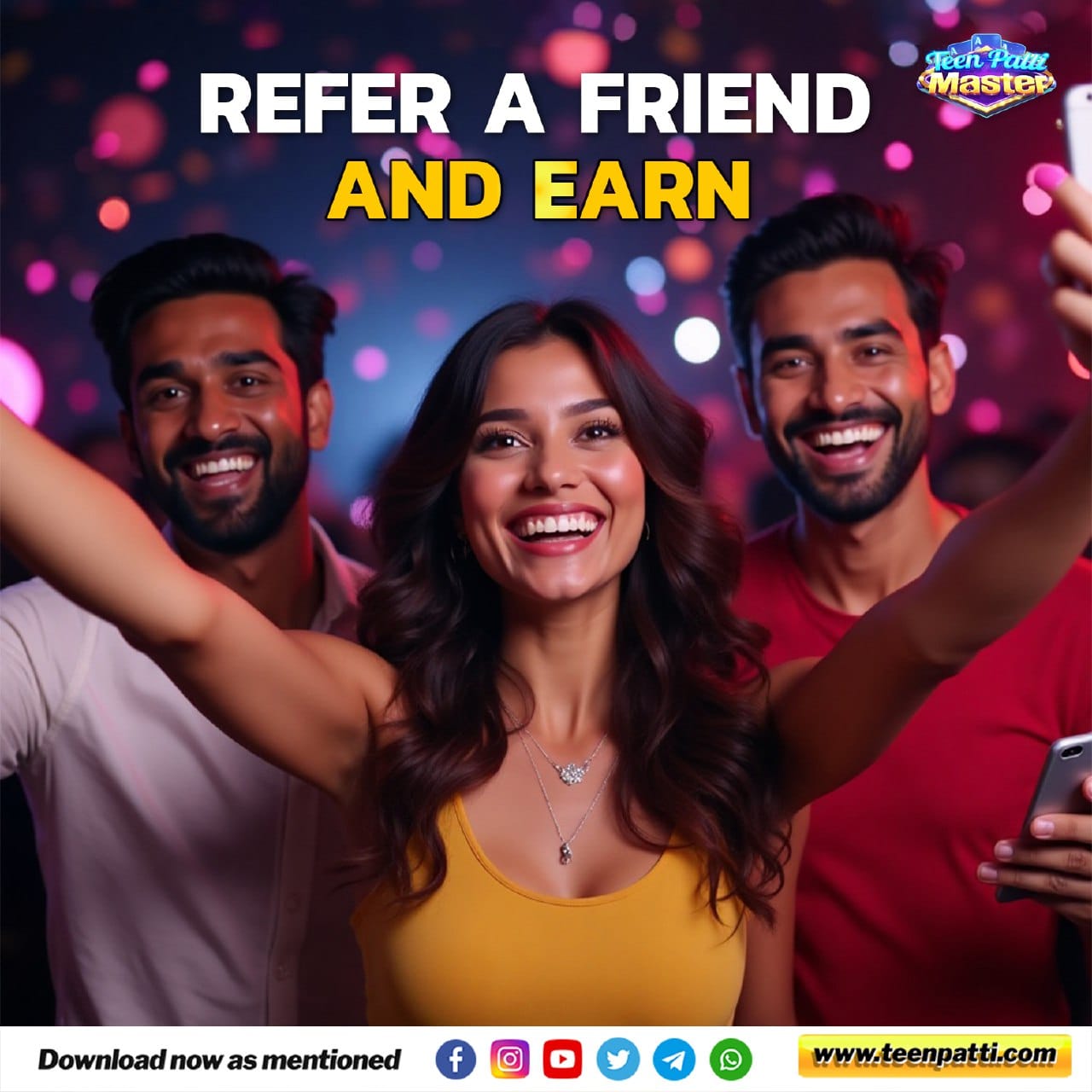 Create Account In Teen Patti Master Old version Apk